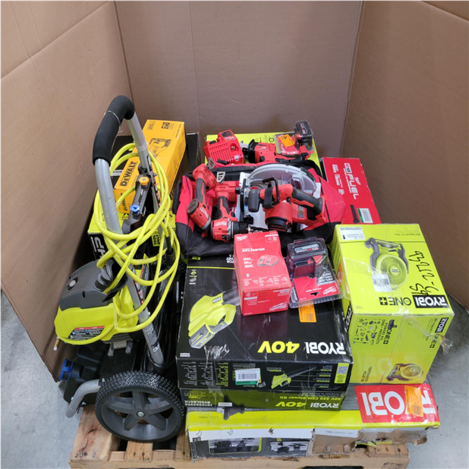 CALIFORNIA AS-IS TOOL PALLET