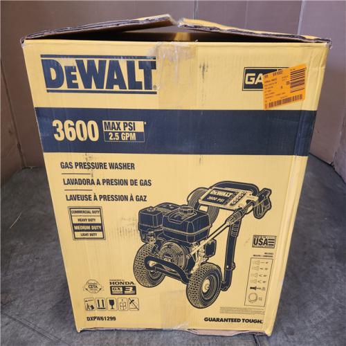 Phoenix NEW DEWALT 3600 PSI 2.5 GPM Cold Water Gas Professional Pressure Washer with HONDA GX200 Engine
