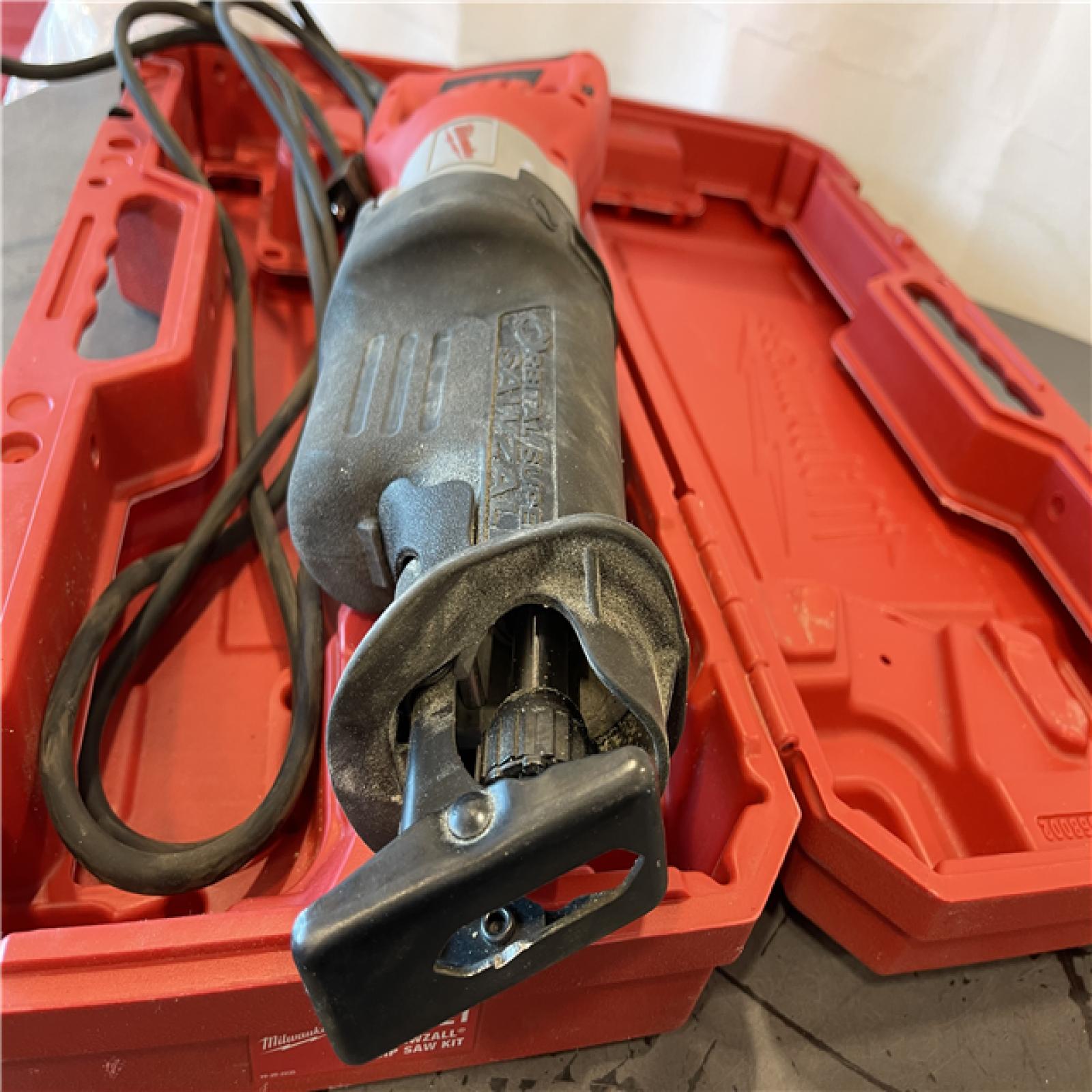 AS-IS - Milwaukee 15 Amp 1-1/4 in. Stroke Orbital SUPER SAWZALL Reciprocating Saw with Hard Case