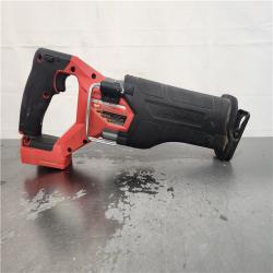 AS-IS- Milwaukee M18 18V Fuel Sawzall 1-1/4  Reciprocating Saw Cordless Lithium-Ion Brushless