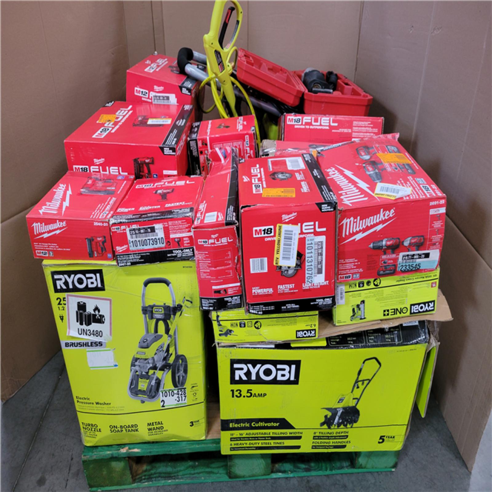 CALIFORNIA AS-IS TOOL PALLET