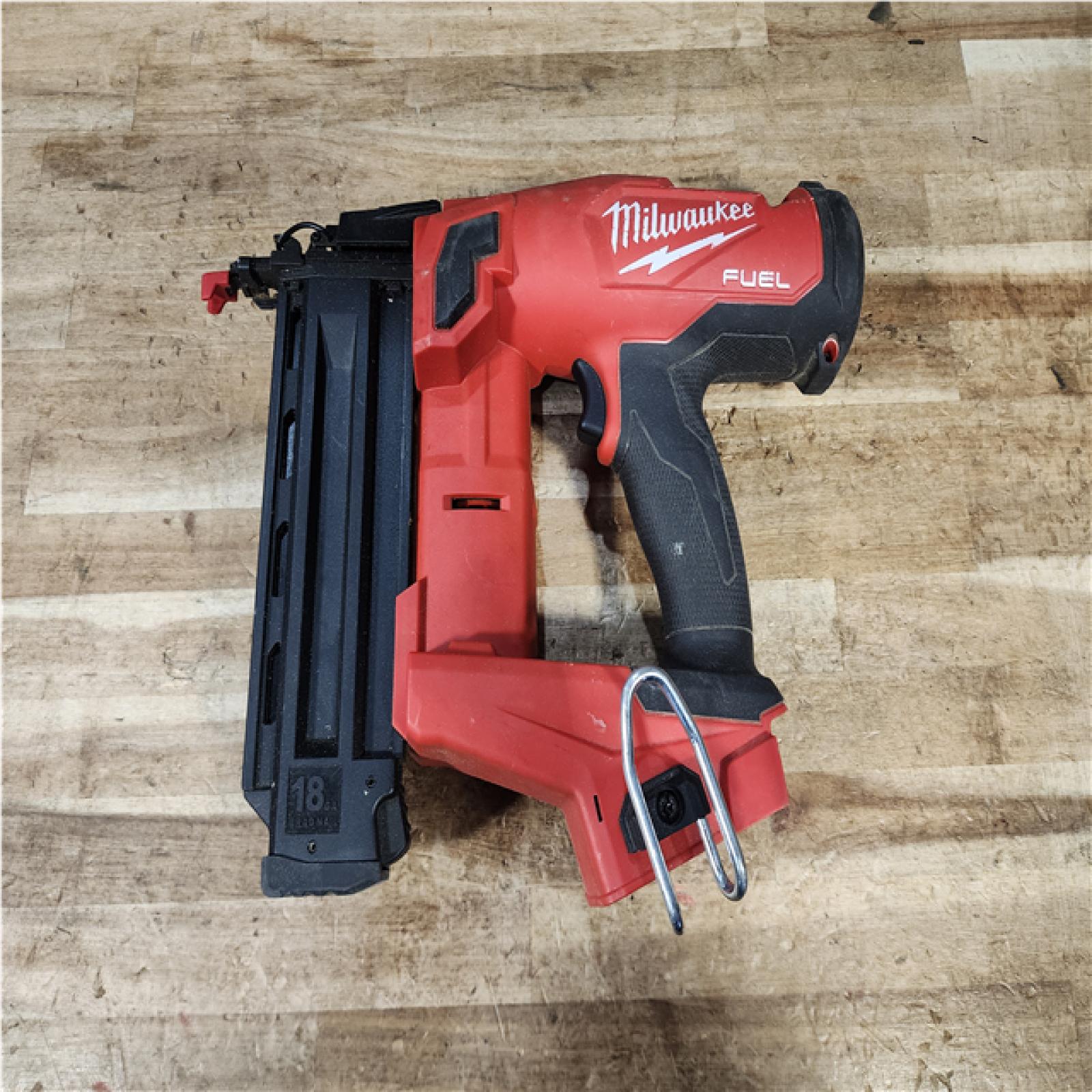 HOUSTON LOCATION - AS - IS Milwaukee FUEL 18-Volt Lithium-Ion Brushless Cordless Gen II 18-Gauge Brad Nailer (Tool-Only)