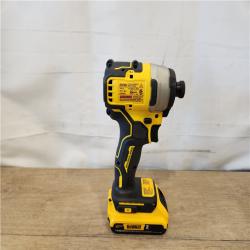 AS-IS- DEWALT ATOMIC 20V MAX* Brushless Cordless Compact 1/4 in. Impact Driver Kit