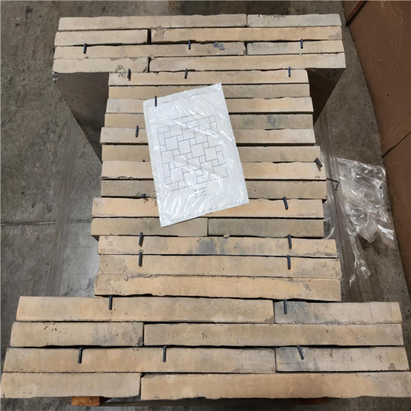 Phoenix AS-IS 10'x10' Dutch Pattern (100 Sq Ft) Pavement (34-Pieces)