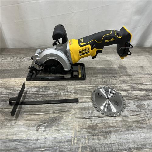 AS-IS DEWALT ATOMIC 20V MAX Cordless Brushless 4-1/2 in. Circular Saw (Tool Only)