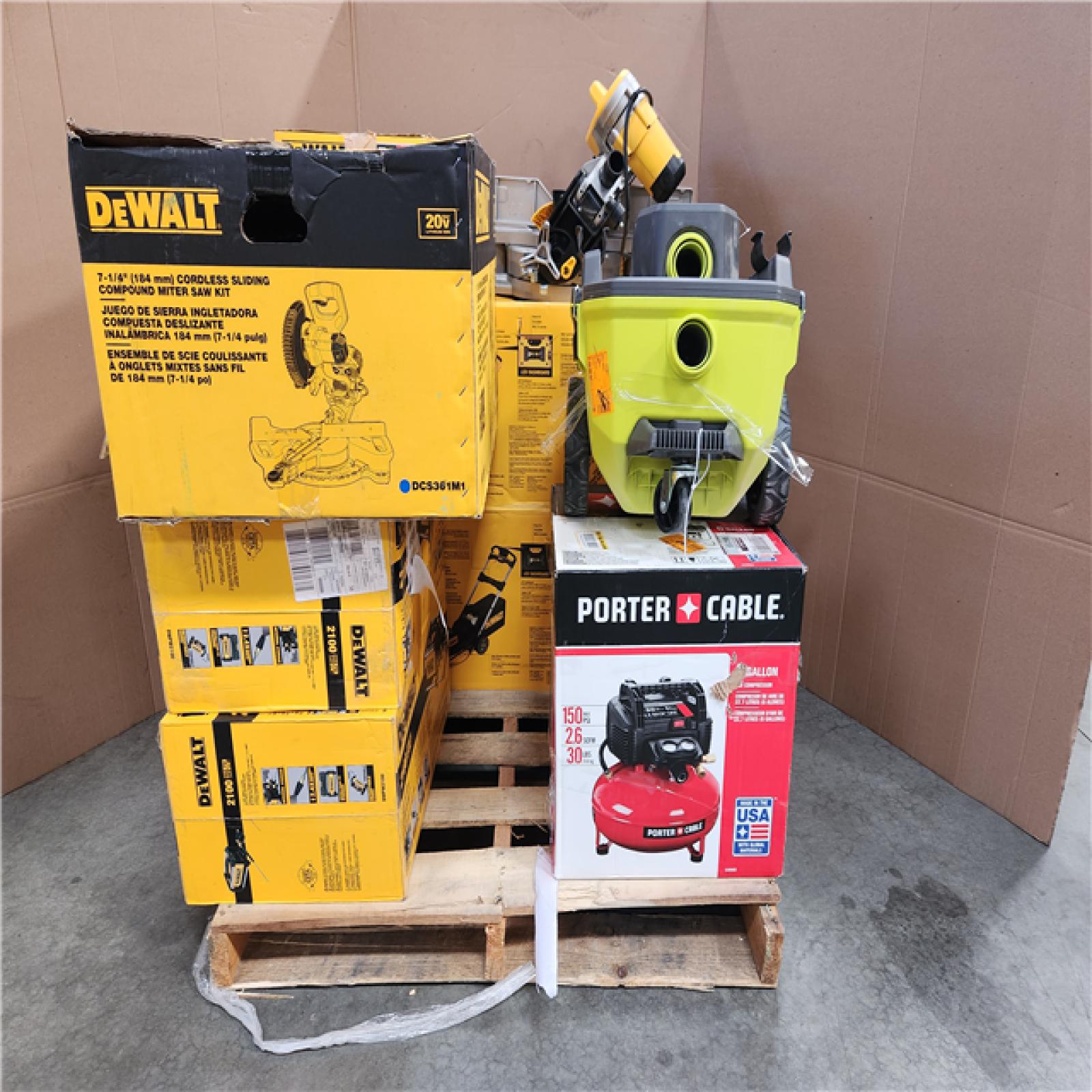 CALIFORNIA AS-IS TOOL PALLET
