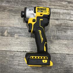 AS-IS DEWALT 20-Volt Maximum XR Lithium-Ion Cordless Brushless 1/4 in. 3-Speed Impact Driver Kit