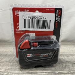 NEW - Milwaukee 18-Volt 5.0 Ah Lithium-Ion XC Extended Capacity Battery Pack