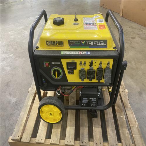 Houston Location - AS-IS Champion Dual Fuel Generator 11500Starting Watts 9200Running Watts