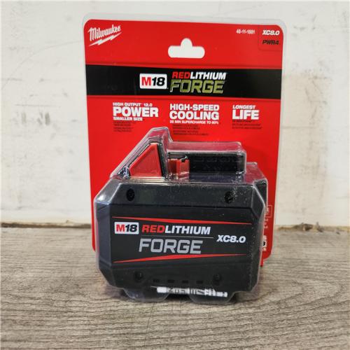 Phoenix Location NEW Milwaukee M18 18V Lithium-Ion REDLITHIUM FORGE XC 8.0 Ah Battery Pack (Sealed)