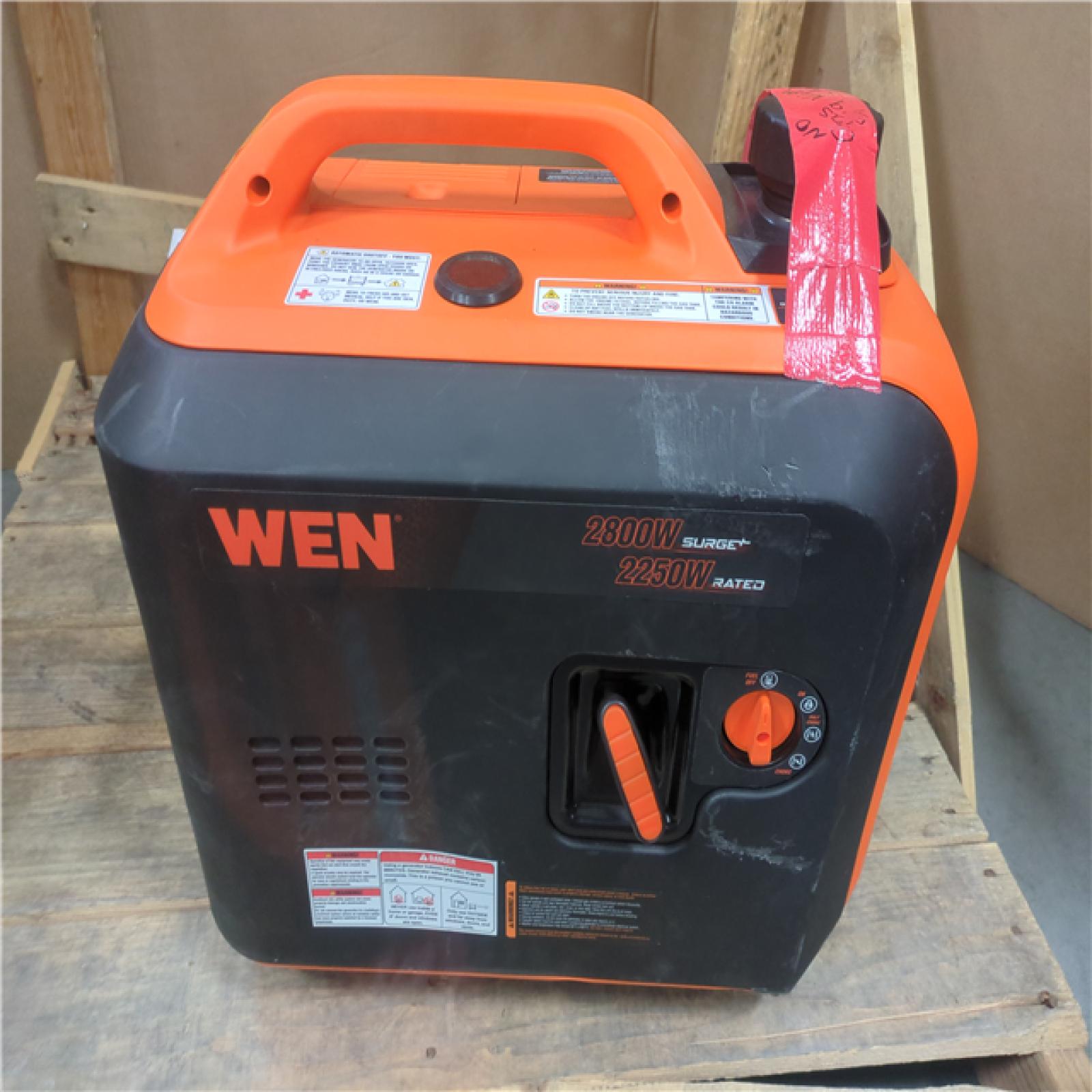 CALIFORNIA AS-IS WEN 2800W INVERTER GENERATOR