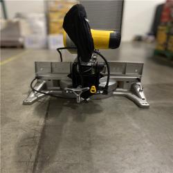 Dallas Location - As-Is 	AS-IS - DeWalt 15 Amp Corded 12 in. Compound Double Bevel Miter Saw