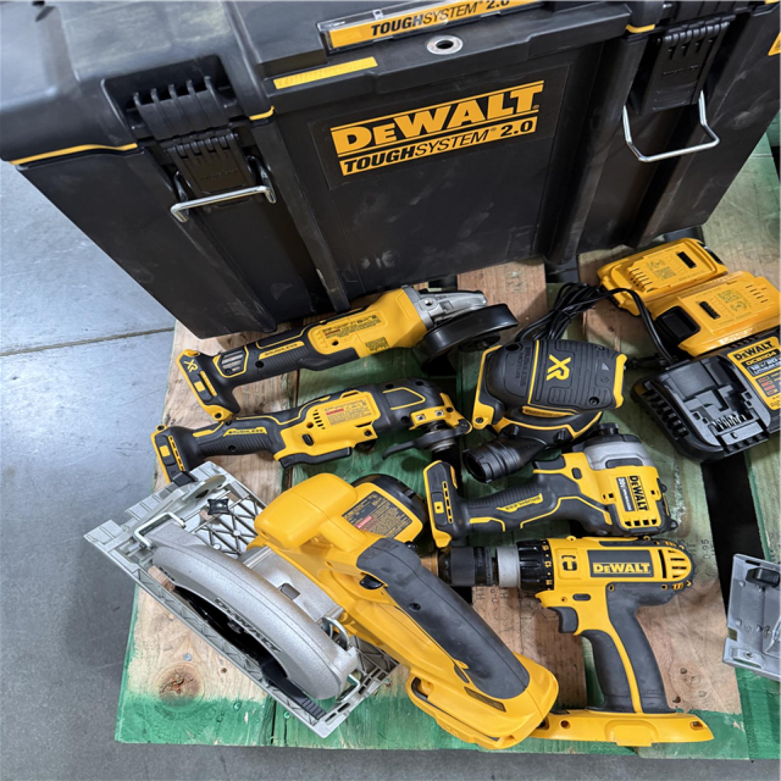 California AS-IS DeWalt tool pallet
