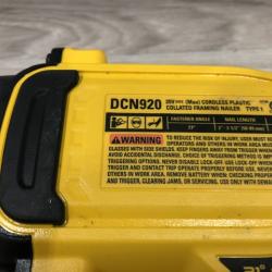 AS-IS DEWALT 20-Volt 21° Cordless Framing Nailer (Tool-Only)