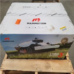 CALIFORNIA NEW LUBA 3 AWD SERIES ROBOT LAWN MOWER W/ GARAGE MOUNT
