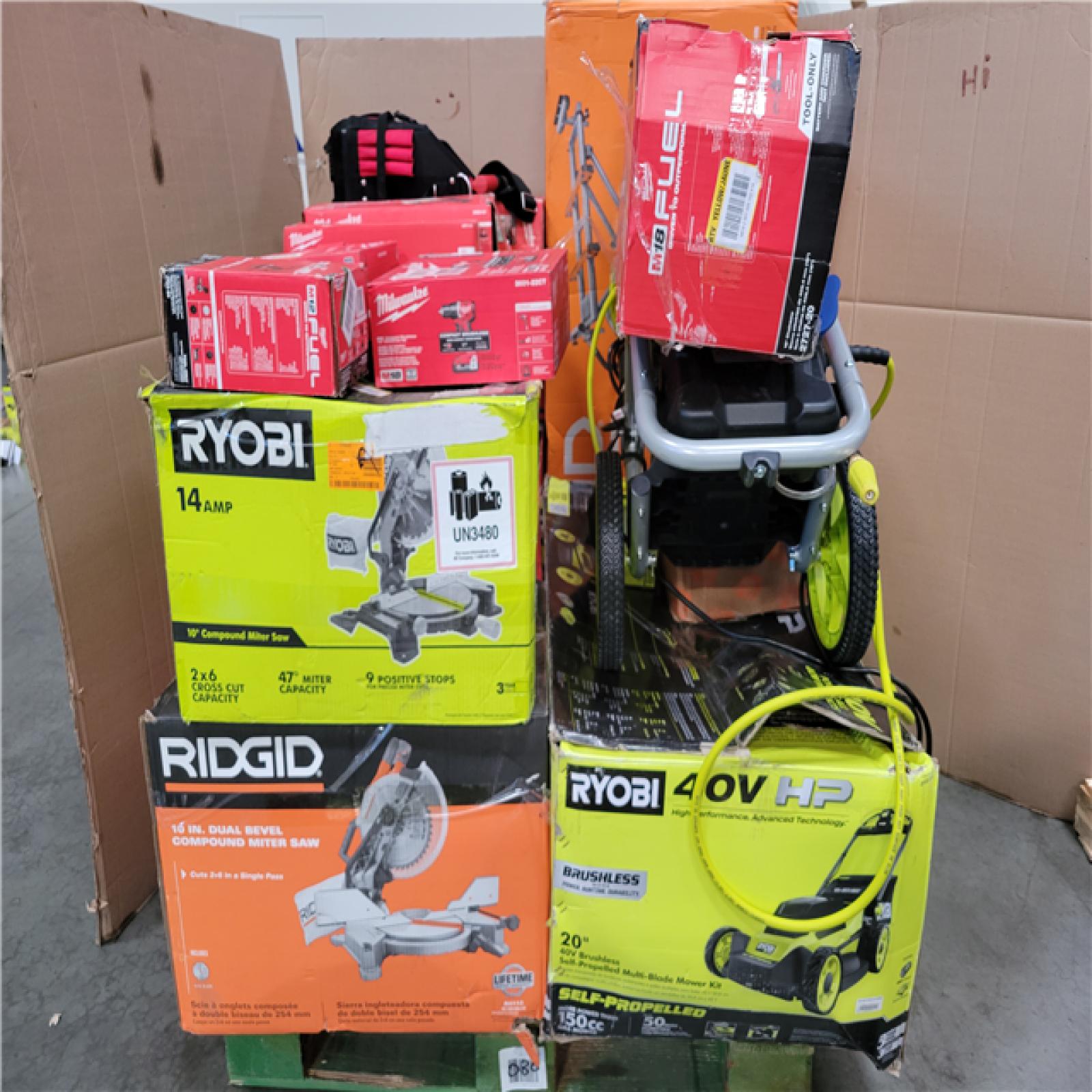 CALIFORNIA AS-IS TOOL PALLET