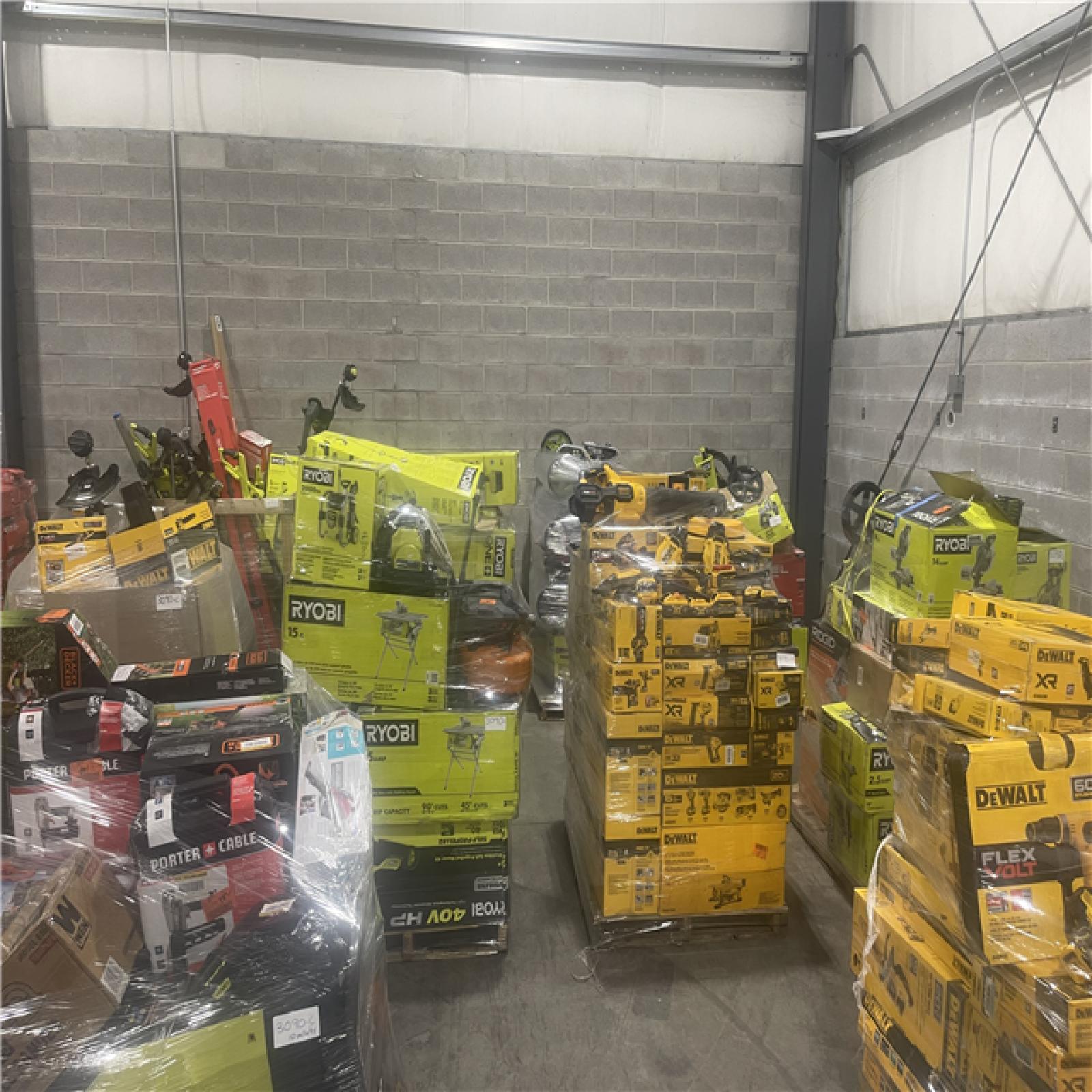Pittston Location As-Is Power Tools Partial Truckload (10 pallets) 3090-C