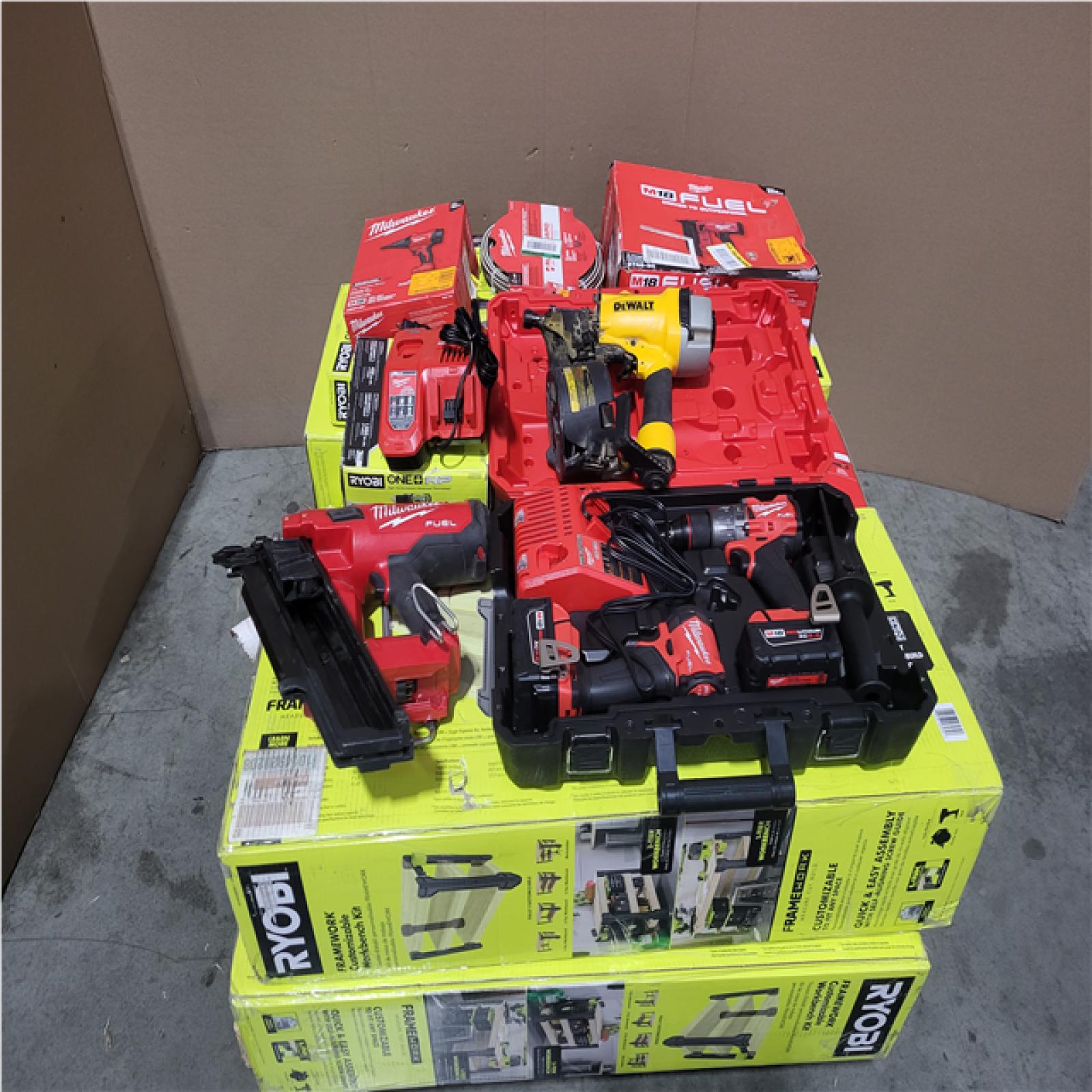 CALIFORNIA AS-IS TOOL PALLET