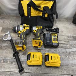 AS-IS DEWALT 20V MAX Lithium-Ion Cordless 2-Tool Combo Kit