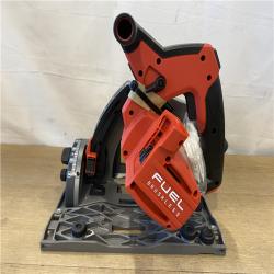 AS-IS Milwaukee FUEL 18V Lithium-Ion Cordless Brushless 6-1/2 in. Plunge Cut Track Saw (Tool-Only)
