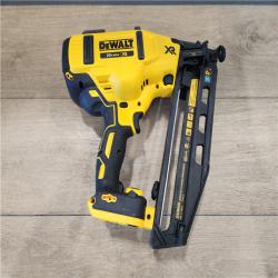 AS-IS- DEWALT 20V MAX XR 16-Gauge Electric Cordless Angled Finishing Nailer Kit