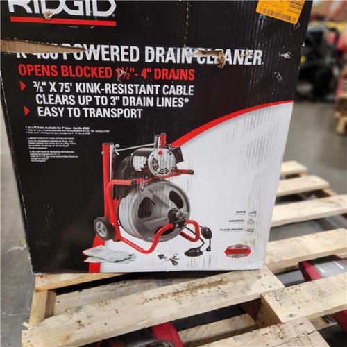 Dallas Location - As-IsRIDGID K-400 Drain Cleaning Snake Auger