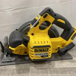 AS-IS DEWALT FLEXVOLT 60V MAX Cordless Brushless 7-1/4 in. Circular Saw with Brake (Tool Only)