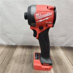 AS-IS- Milwaukee 18V Lithium-Ion Brushless Cordless 1/4 Hex Impact Driver (Tool-Only)