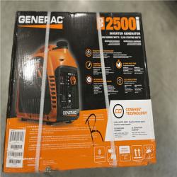 NEW! -  Generac 2500 Watt Recoil Start Gasoline Portable Generator Inverter w/ COSense