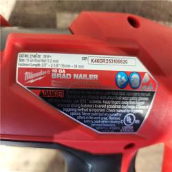 HOUSTON LOCATION - AS-IS Milwaukee FUEL 18-Volt Lithium-Ion Brushless Cordless Gen II 18-Gauge Brad Nailer (Tool-Only)