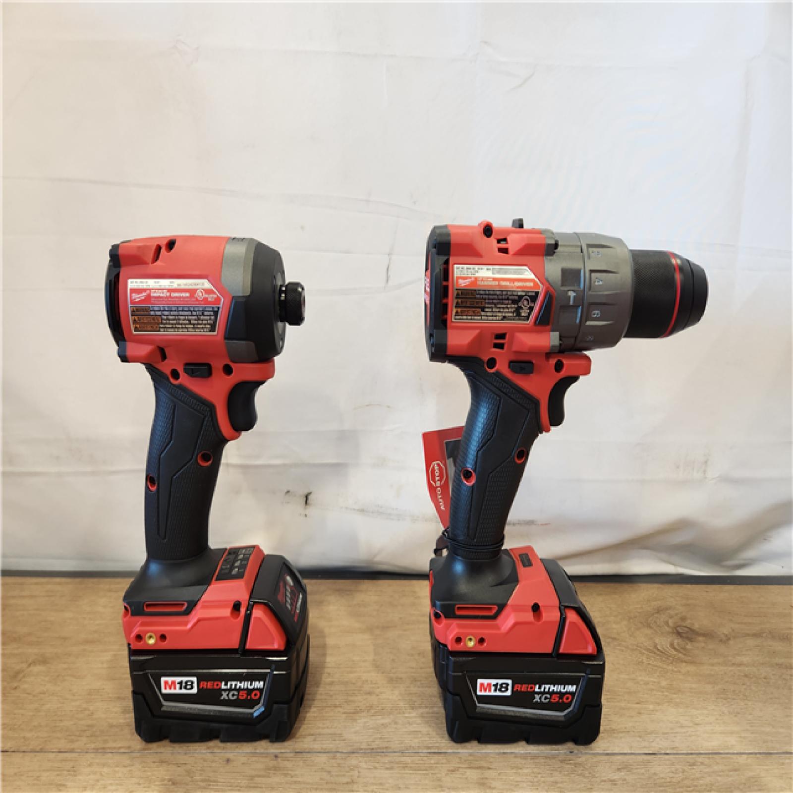 Milwaukee FUEL 18V Lithium-Ion Brushless Cordless Hammer Drill and Impact Driver Combo Kit