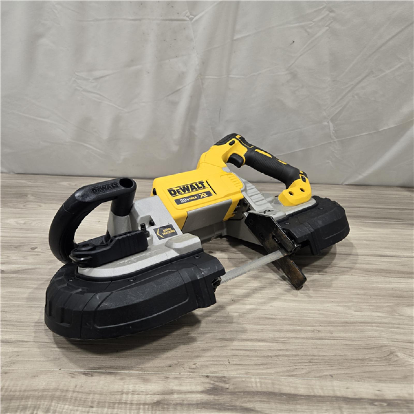 AS-IS DEWALT 20V MAX XR Cordless Li-Ion 5 Band Saw (TOOL ONLY)