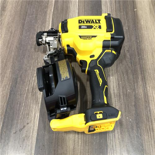 AS-IS DEWALT 20V MAX 15-Degree Electric Cordless Roofing Nailer (Tool Only)