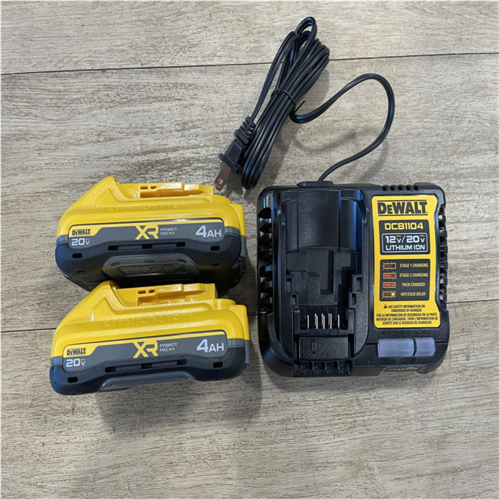 AS-IS DEWALT 20V XR Lithium-Ion Cordless Brushless 1/2 in. Drill/Driver Kit