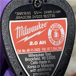 LIKE NEW - Milwaukee Men's Large 12-Volt Lithium-Ion Cordless Axis Gray Heated Quilted Vest Kit