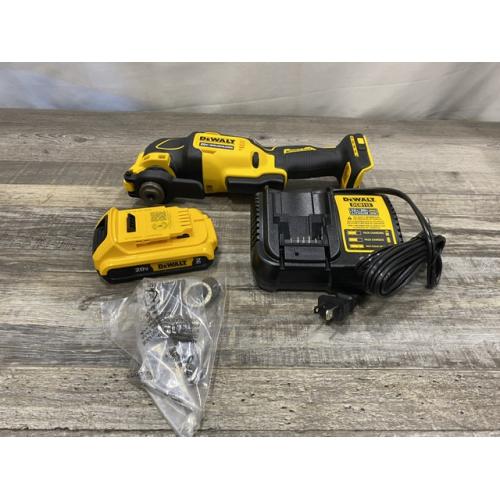 AS-IS DEWALT ATOMIC 20V MAX Cordless Brushless Oscillating Multi Tool Kit