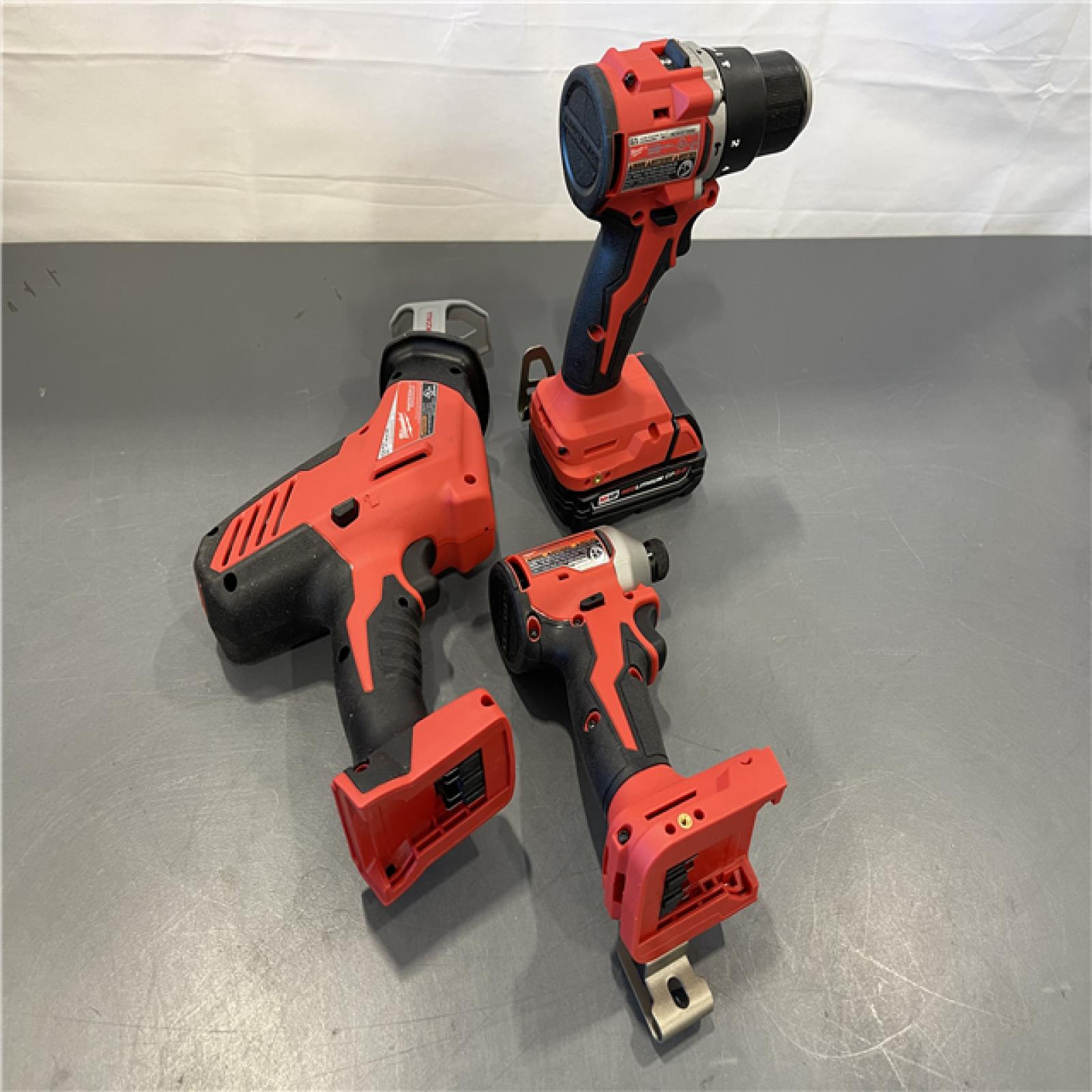 AS-IS - Milwaukee M18 4 Tool Combo Kit