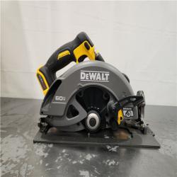 AS-IS- DeWALT Flexvolt Max 7-1/4  60V Brushless Circular Saw DCS578B (Bare Tool)