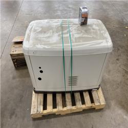 Houston Location - AS-IS Outdoor Power Equipment GENERAC GENERATOR 22 KW W/ 30AMP HOME LINK MANUAL TRANSFER SWITCH