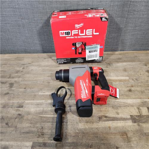 HOUSTON LOCATION - AS-IS Milwaukee 2915-20 M18 FUEL 18-Volt Lithium-Ion Brushless Cordless SDS-Plus 1-1/8 in. Rotary Hammer Drill (Tool-Only)