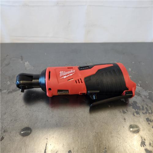 AS-IS- Milwaukee M12 1/4  Ratchet (Bare Tool) Wrenches