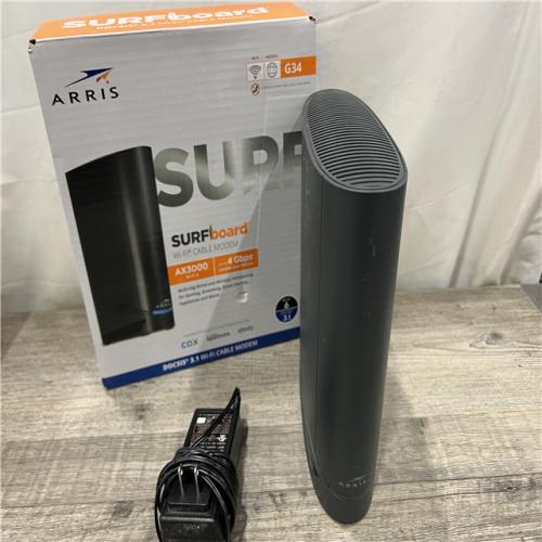 AS-IS ARRIS Surfboard G34 DOCSIS 3.1 Gigabit Cable Modem & Wi-Fi 6 Router