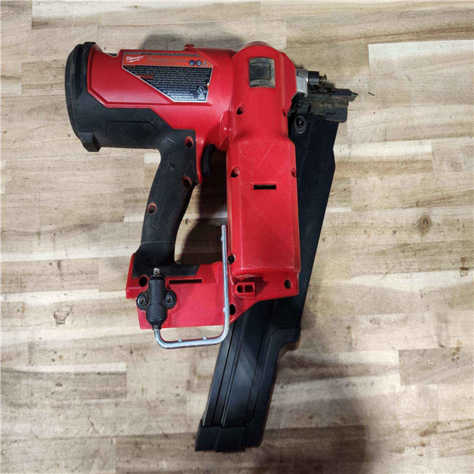 HOUSTON LOCATION - AS-IS Milwaukee FUEL 3-1/2 in. 18-Volt 21-Degree Lithium-Ion Brushless Cordless Framing Nailer (Tool-Only)