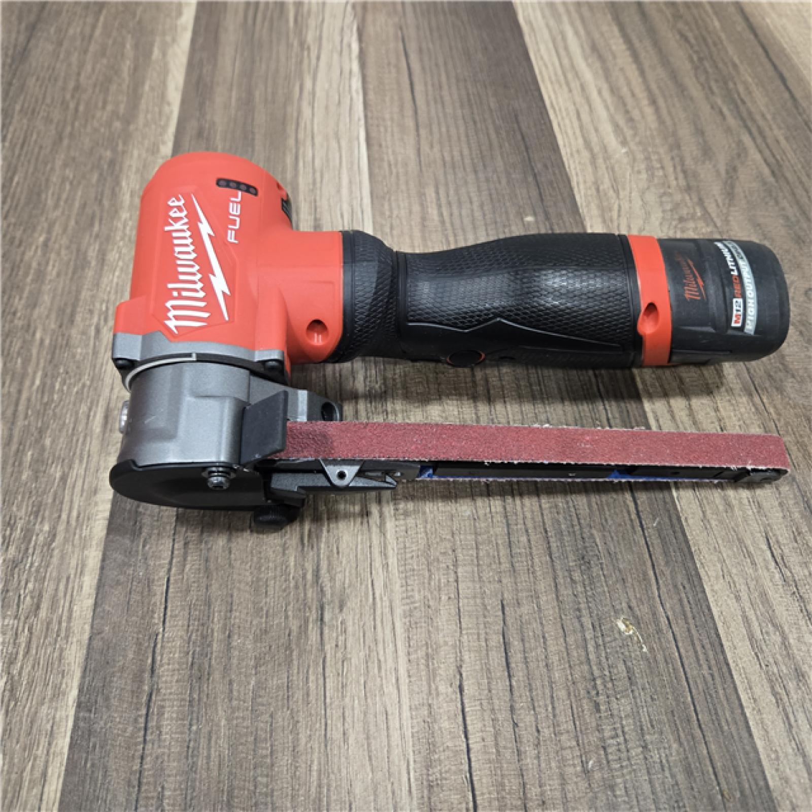 GOOD Milwaukee Tool M12 FUEL 1/2  X 18  Bandfile