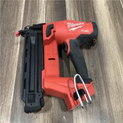 AS-IS Milwaukee FUEL 18-Volt Lithium-Ion Brushless Cordless Gen II 18-Gauge Brad Nailer (Tool-Only)