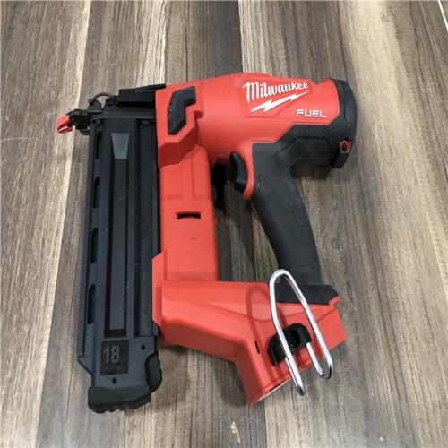 AS-IS Milwaukee FUEL 18-Volt Lithium-Ion Brushless Cordless Gen II 18-Gauge Brad Nailer (Tool-Only)