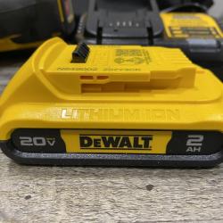 AS-IS DEWALT 20V MAX XR Lithium-Ion Cordless 18-Gauge Narrow Crown Stapler Kit