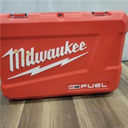 AS-IS MILWAUKEE M18 FUEL 18V Lithium-Ion Brushless Cordless Hammer Drill and Impact Driver Combo Kit (2-Tool) with 2 Batteries