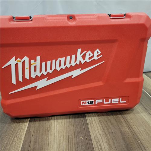 AS-IS MILWAUKEE M18 FUEL 18V Lithium-Ion Brushless Cordless Hammer Drill and Impact Driver Combo Kit (2-Tool) with 2 Batteries