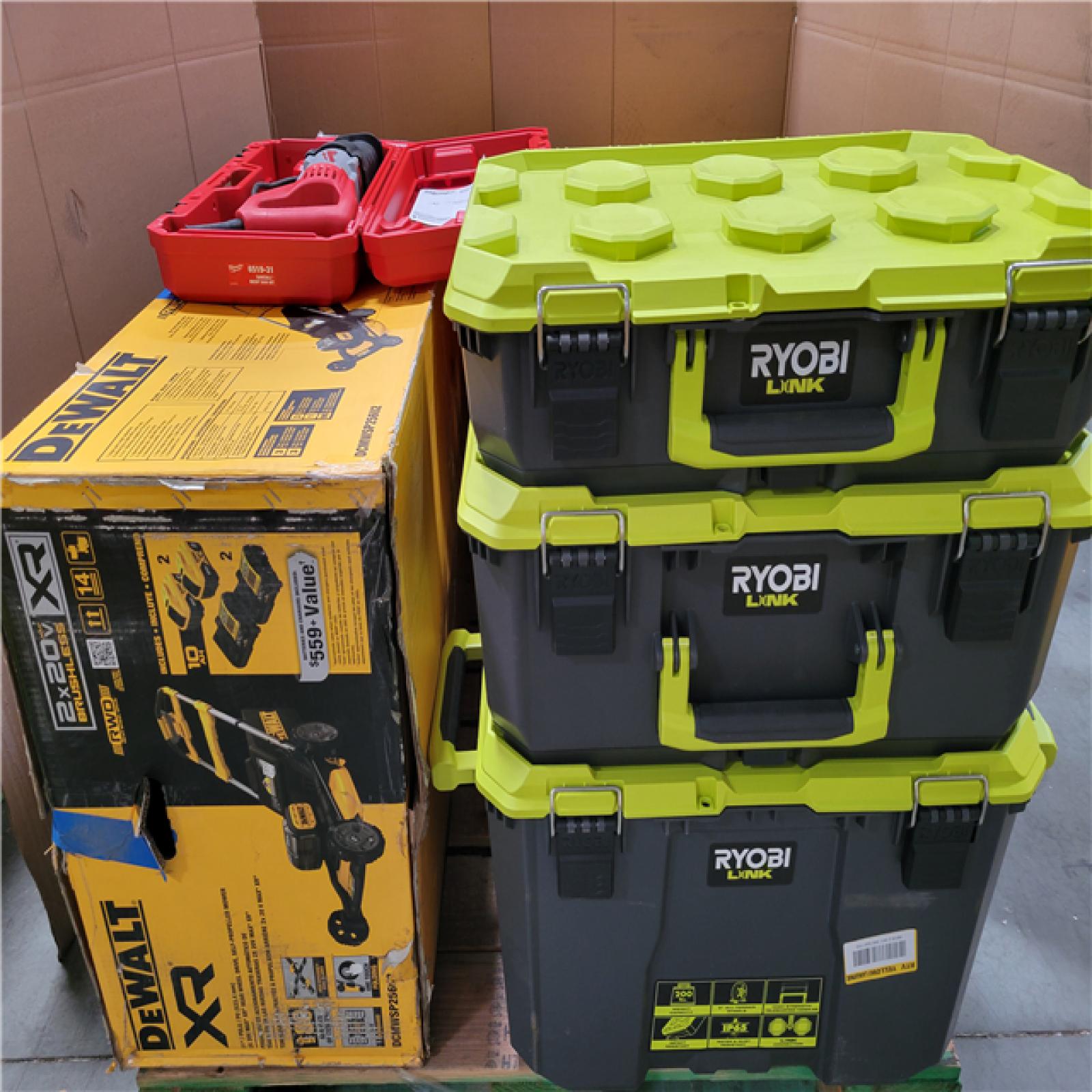 CALIFORNIA AS-IS TOOL PALLET